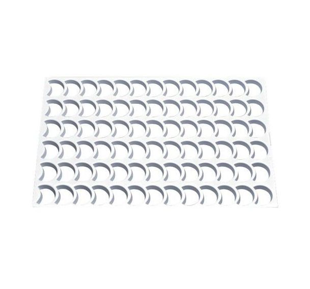 Plaque découpoirs 78 croissants de lune