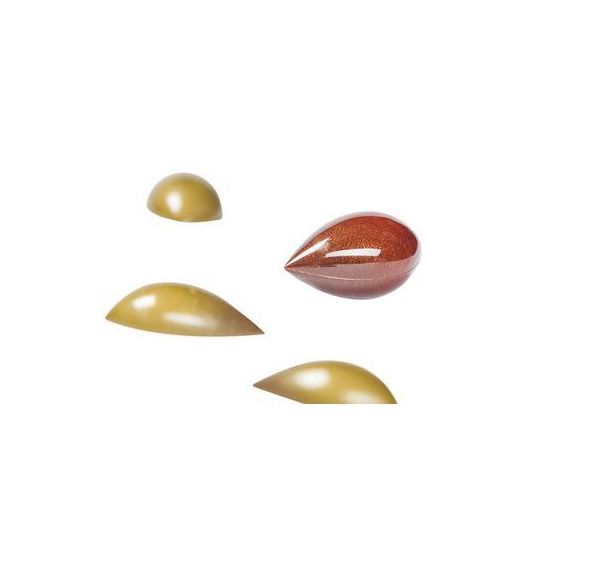 Plaque double 2*8 empreintes quenelles