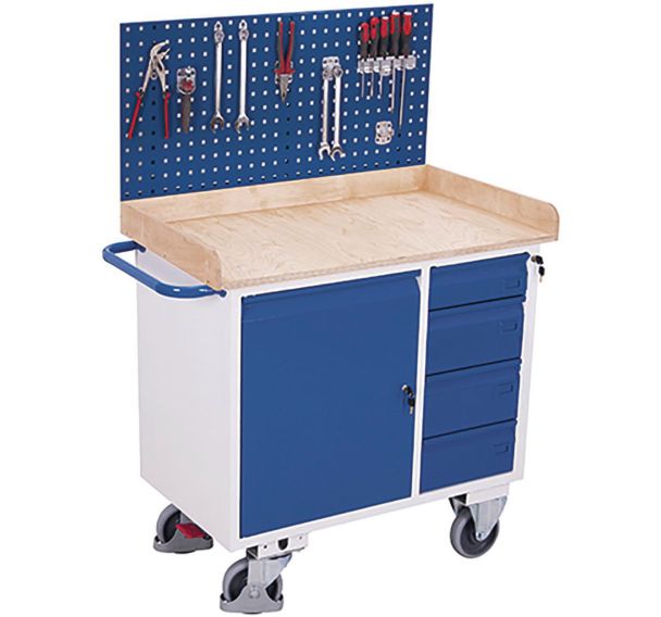 Plaque perforée pour Etabli mobile / zsw-100.500