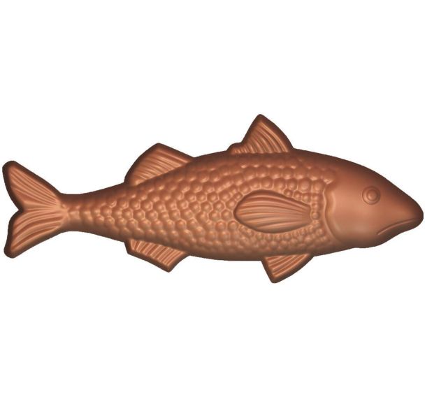 Plaque pour friture de 21 poissons