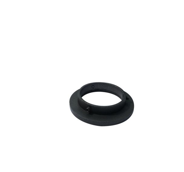 Plaque ronde d'ancrage à visser pour poteaux