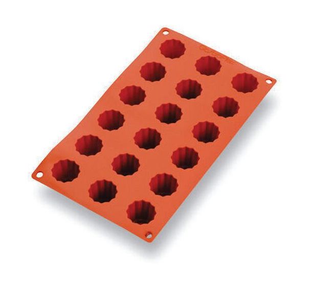 Plaque silicone de 18 cannelés bordelais Gastroflex