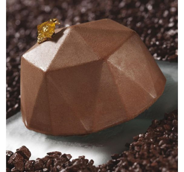 Plaque silicone de 24 moules diamants Flexipan Inspiration - Matfer