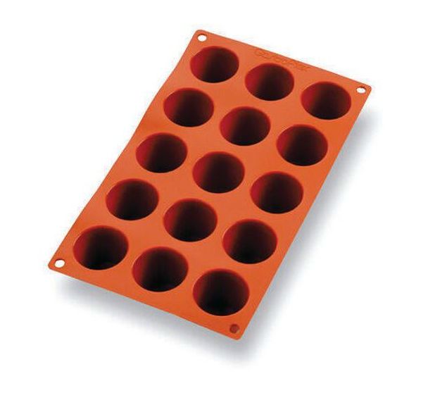 Plaque silicone pour 15 darioles rondes Gastroflex