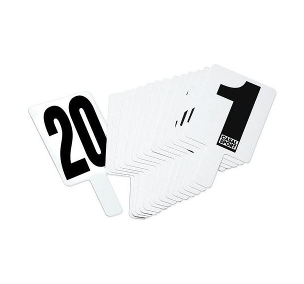 Plaquette changement joueur - Casal Sport - lot de 20