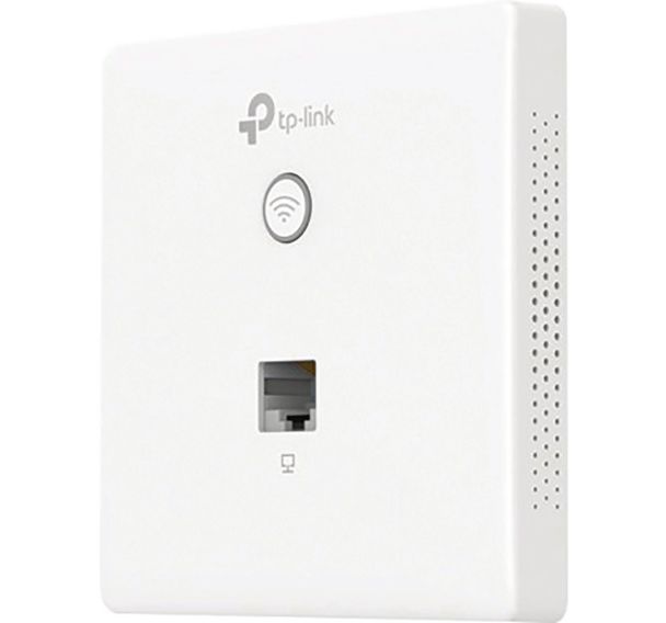 Plastron mural WiFi 300Mbps PoE actif Tp-link EAP115-WALL