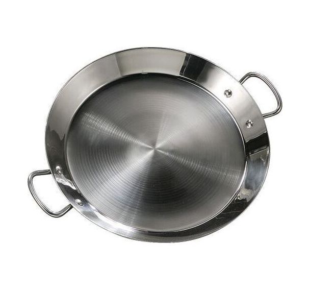 Plat à paëlla en inox - Matfer