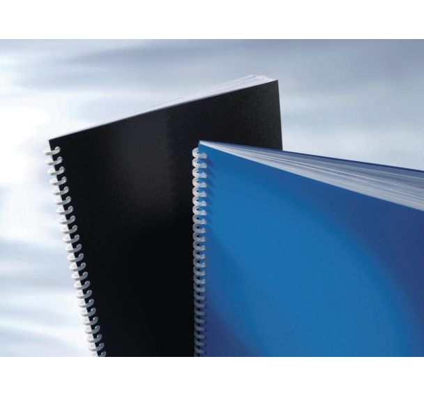 Plat de couverture A4 - opaque -noir - GBC