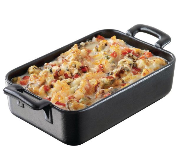 Plat rectangulaire en porcelaine-Belle Cuisine-Revol