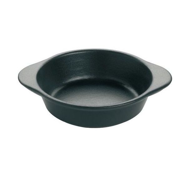 Plat rond creux Le Chasseur - Noir - 22 cm