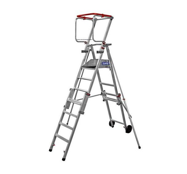 Plate-forme individuelle roulante télescopique, Hauteur de travail : 3.72 m