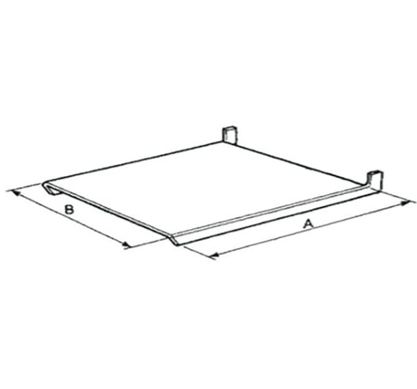 Plateau amovible pour transpalette - Force 700 kg - H260