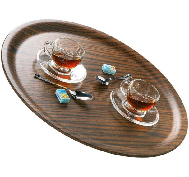 Plateau couleur teck Limo - In Situ