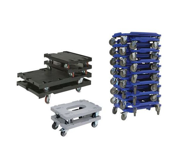 Plateau de transport pour bacs