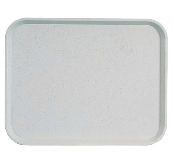 Plateau en polyester gris fumé-Basik Economique
