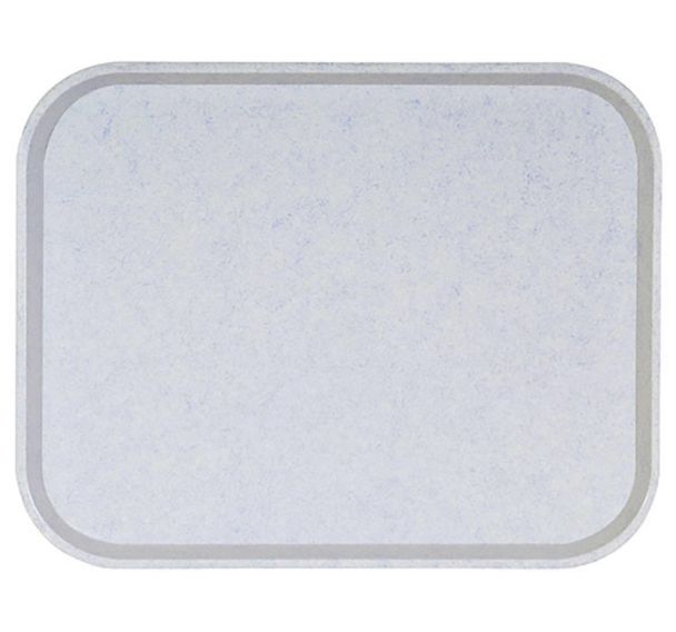 Plateau en polyester nuage bleu-Polyone