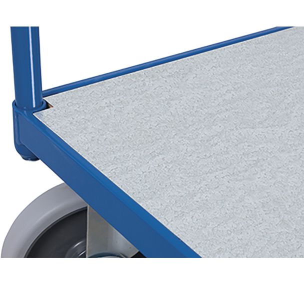 Option plateau en tôle galvanisée pour surface de chargement - Variofit