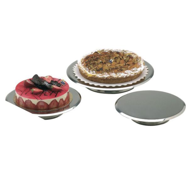 Plateau guéridon acier inoxydable Ø 300mm