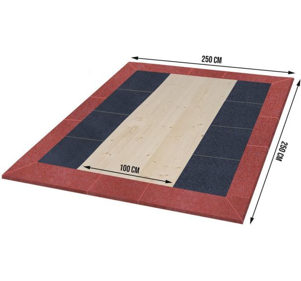 Plateau haltérophilie entraînement Hexlift mini