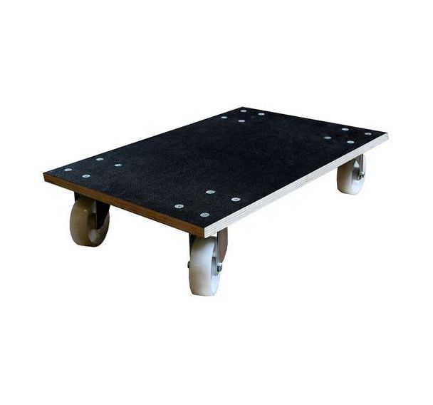 Plateau roulant avec revetement antidérapant et imputrescible - Force 450 kg