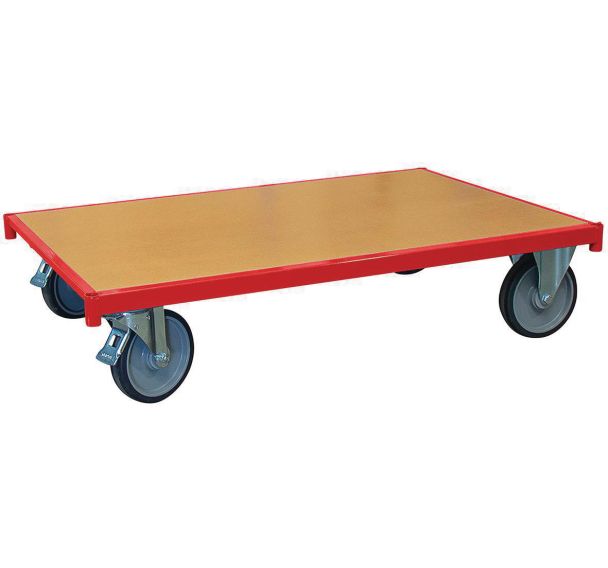 Plateau roulant bois - Force 500 kg - Roues rectangle - Fimm