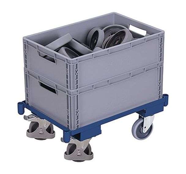 Plateau roulant modulaire Euro avec douilles cornières