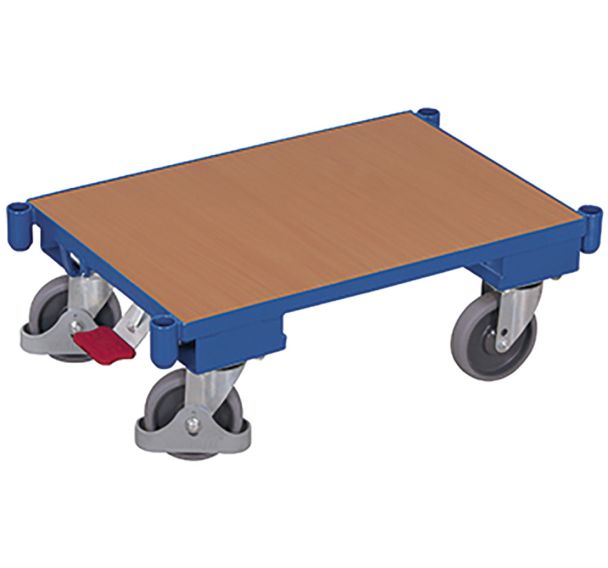 Plateau roulant modulaire Euro avec plateau et dossier