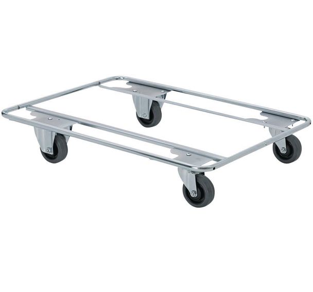 Plateau roulant tube acier - Capacité 400 kg