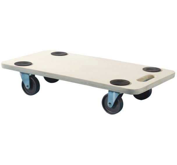 Plateau rouleur en bois - Capacité 200 kg - Mottez