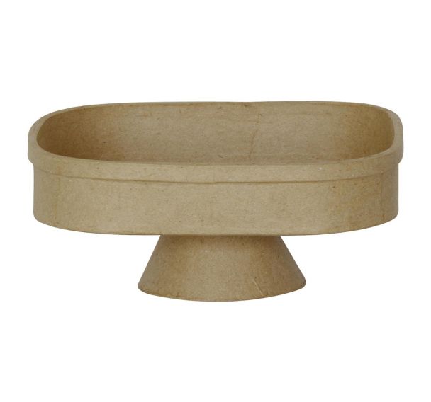 Plateau sur pied rectangulaire 16x14x7cm (Lot de 5)