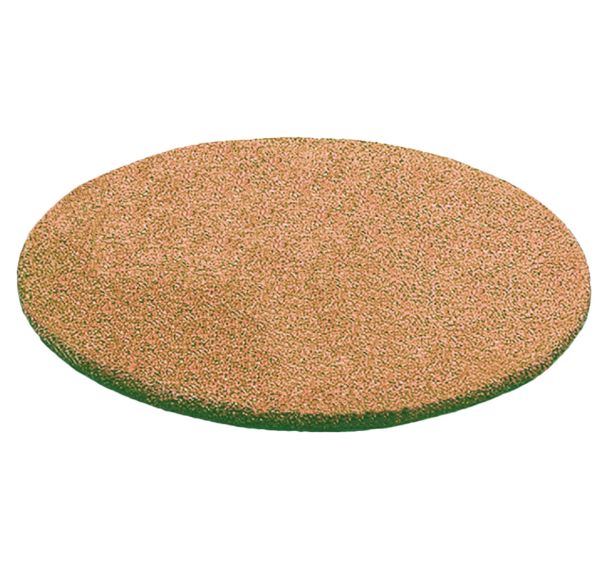 Plateau table en caoutchouc granulé - liège