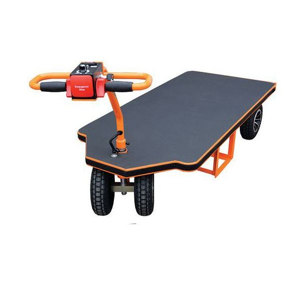 Plateforme motorisée 800 kg 1700 x 800 mm avec timon