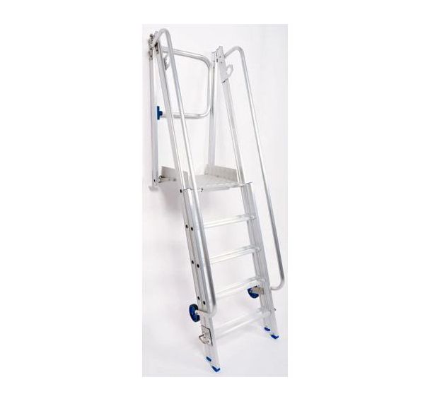 Plateforme télescopique de chantier - Hauteur 1.35 à 4.45m - Solide