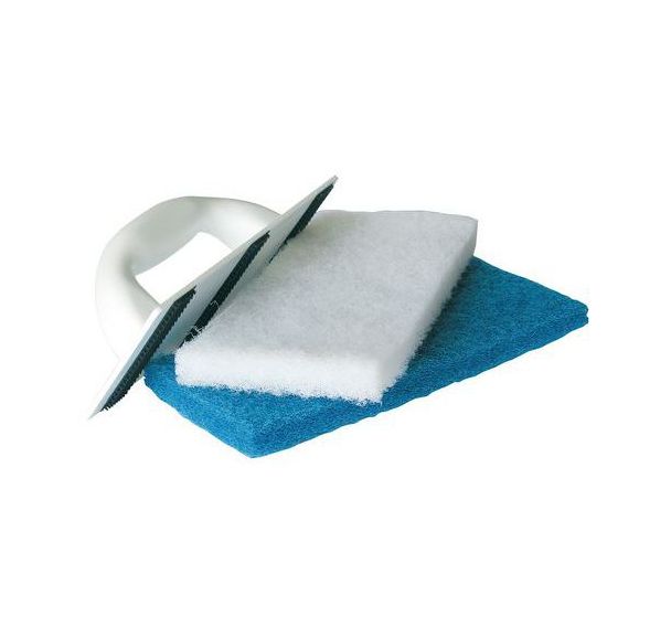 Platoir monobloc à nettoyer tampons abrasifs - Mondelin