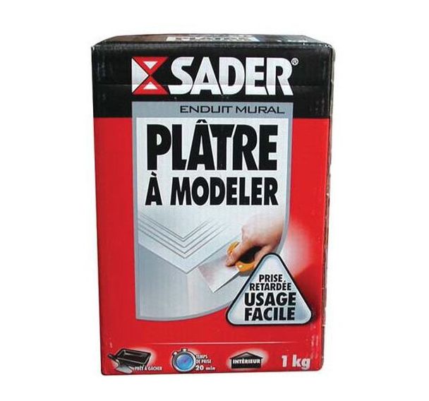 Platre à modeler poudre 1kg