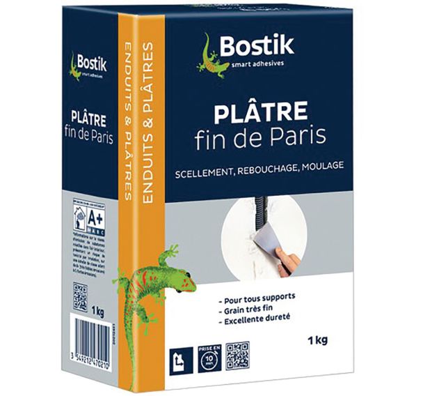 Plâtre fin 1kg