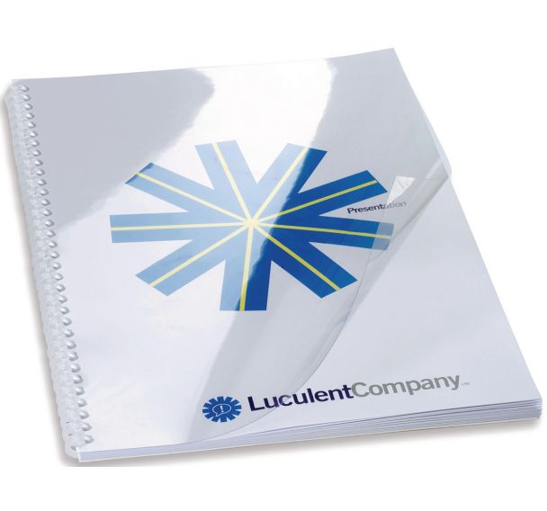 Plats de couverture GBC HiClear - Format A5 PVC, 240 microns