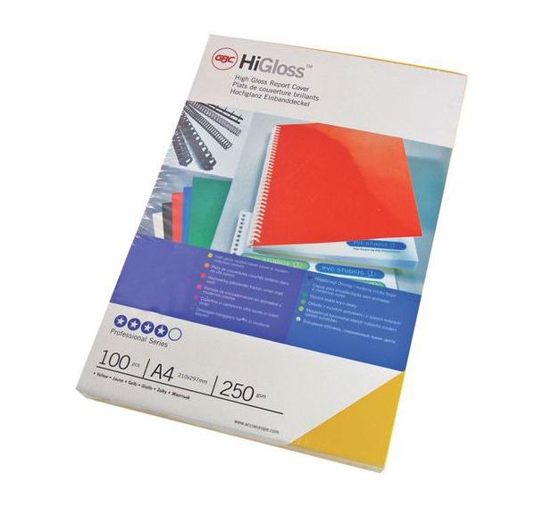 Plats de couverture GBC HiGloss