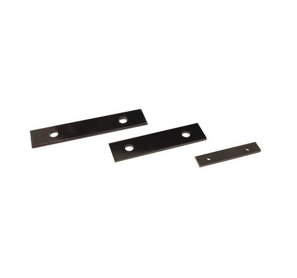 Plats de fixation pour butoirs d'angle et d'extrémité