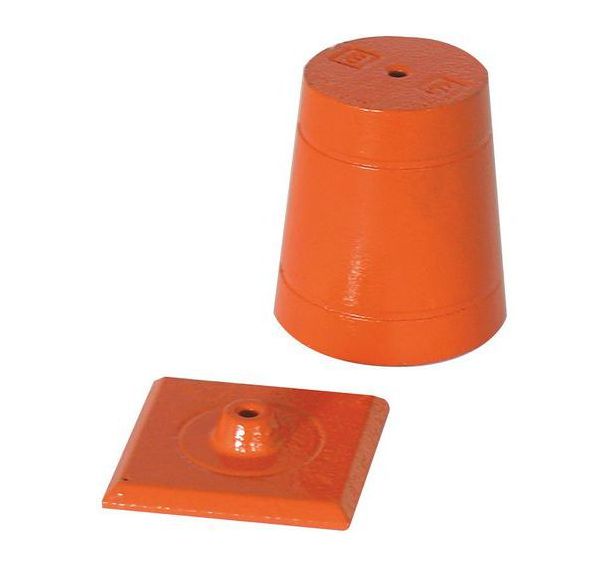 Plomb de maçon avec plaquette - Mondelin