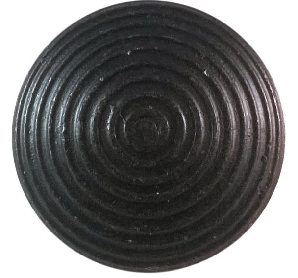 Plots podotactiles en acier zingué noir ANTICO