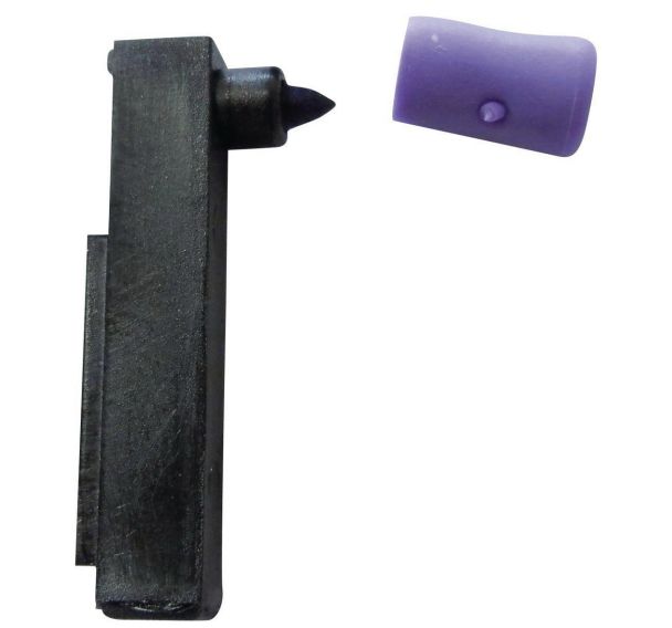 Plumes violettes - Lot de 5