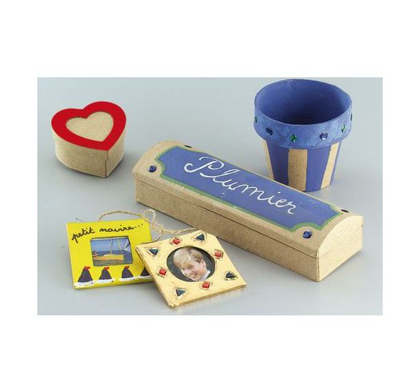Plumier carton 225x70x45 mm