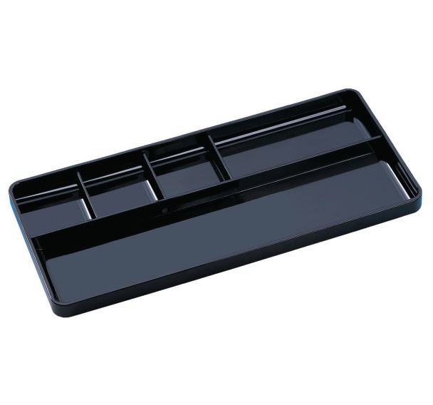 Plumier pour tiroir - Compartiments 5 - Noir