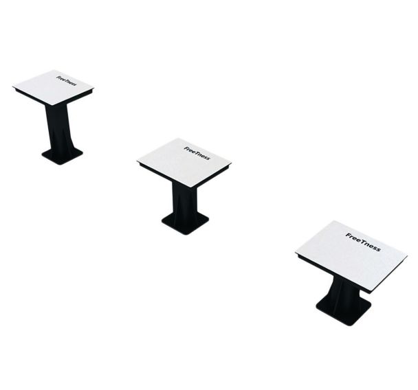 Plyo box triple pour parcours de santé Freetness