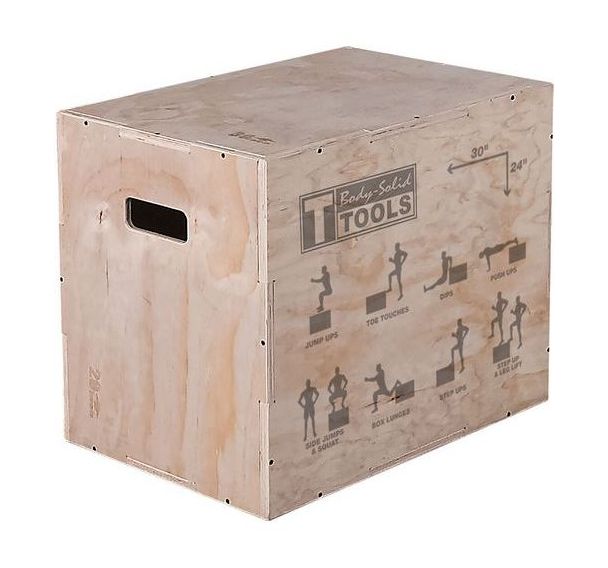 Plyobox en bois 76x61x51 cm - Body Solid - BSTWPBOX