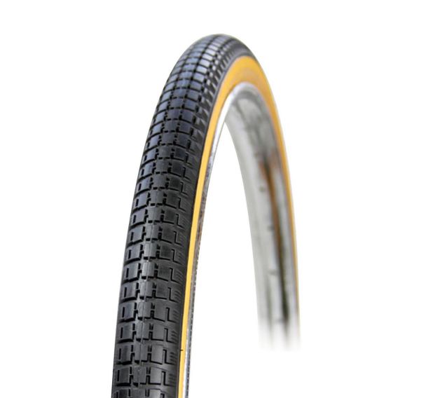 Pneu 650 x 1/2b brun/noir tr (44-584)