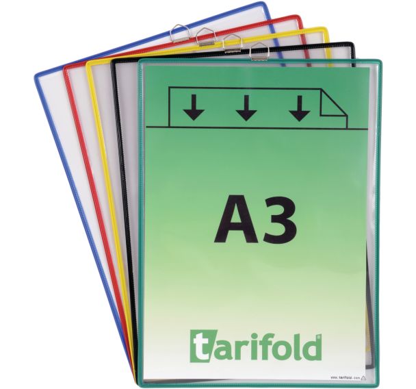 Poche à anse A3 - portrait - petit coté - Lot de 10 assortis