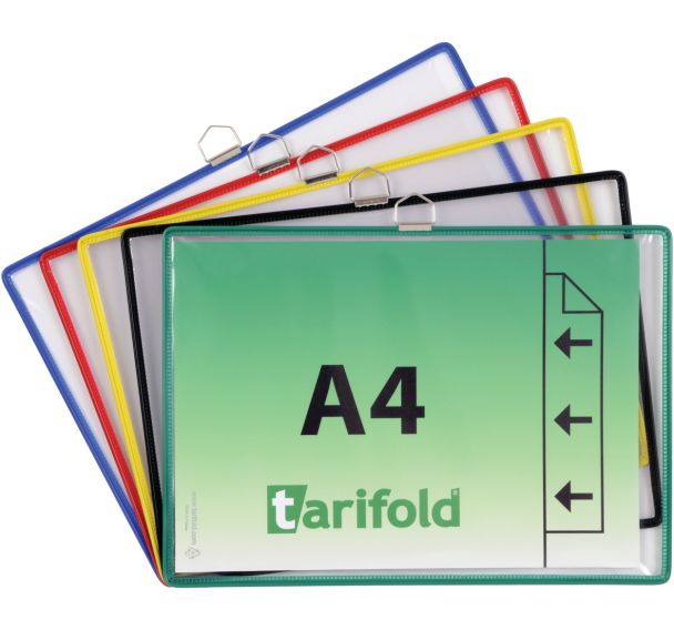 Poche à anse A4 - paysage - petit coté - Lot de 10 assortis