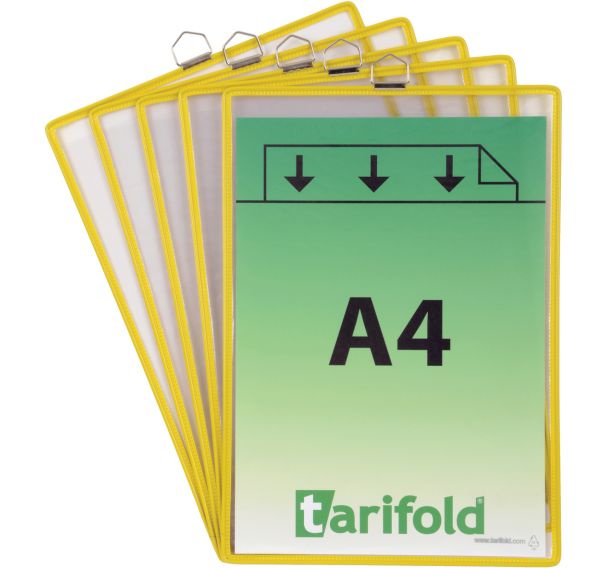 Poche d'affichage à anse Tarifold – Djois made by Tarifold